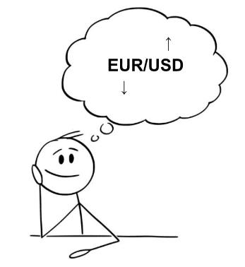 man thinking of currency