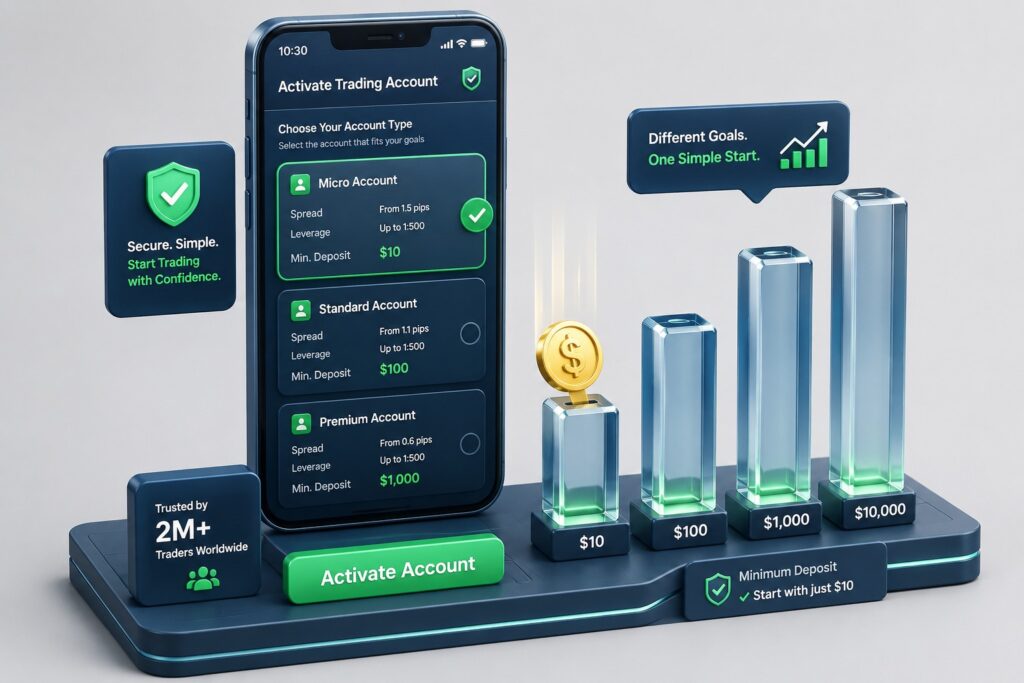 Vault Markets Minimum Deposit